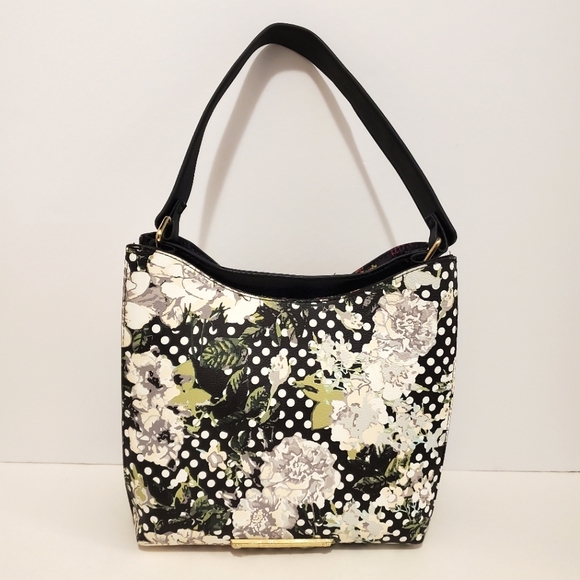Betsey Johnson - Floral Print Crossbody Bag with removable strap - New - Picture 4 of 12